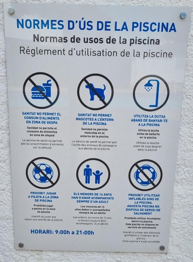 Apartamento Familiar Con Piscina Y Wifi L' Escala Luaran gambar